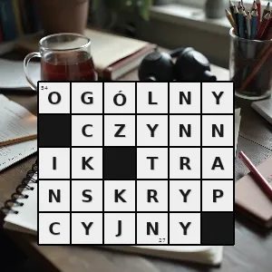 Hasło krzyżówkowe transkrypcyjny - ogólny czynnik transkrypcyjny – rozwiązanie, synonimy, podpowiedzi i definicje krzyżówkowe